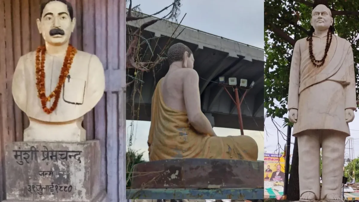 महापुरुषों की प्रतिमाओं का हाल: आम दिनों में धूल फांकते हैं नायक, सिर्फ खास मौकों पर याद