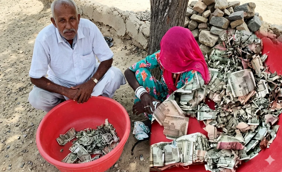 सालों की गाढ़ी कमाई पर चला दीमक का फेरा, जमीन में गाड़े 5 लाख रुपये हुए खाक